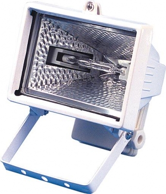 Scheinwerfer Baufluter 150W, weiss